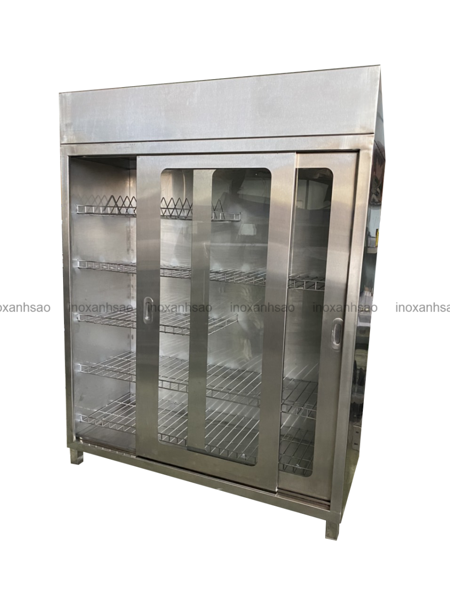 Các loại tủ chén inox dùng trong gia đình