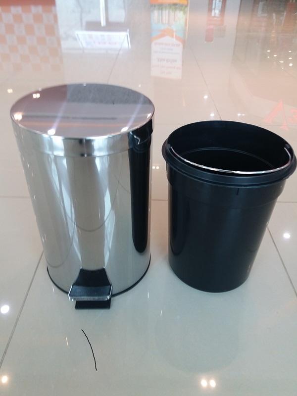 Thùng rác inox tròn