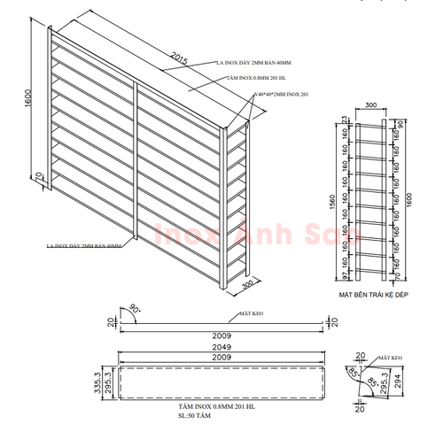 ke-de-giay-dep-inox-201