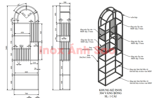 ke-trung-bay-inox-304-ma-vang-bong