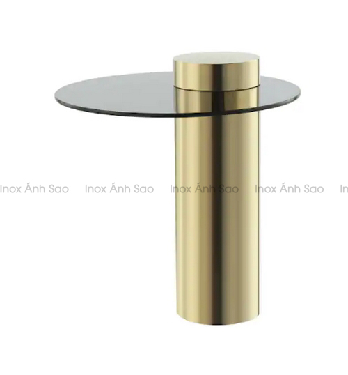 khung-chan-ban-tron-inox-304-ma-vang-hong-bong