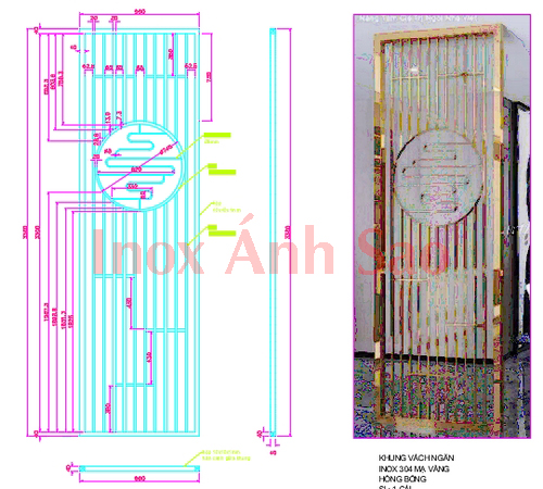 khung-vach-inox-304-ma-vang