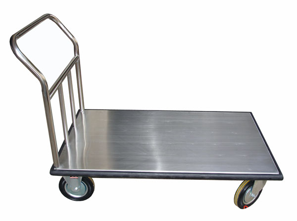 Xe đẩy được sử dụng trong khu tiếp nhận trong khu bếp