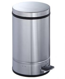 Sản xuất thùng rác inox tròn tiện dụng có chân đạp