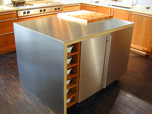 Tủ chén inox cho nhà bếp